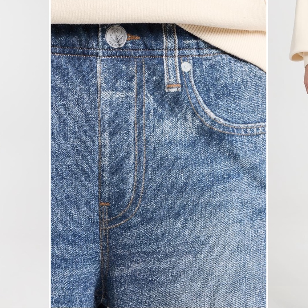 Rag & Bone Miramar Wide Leg Jeans in Lenox Blue - Picture 2 of 5